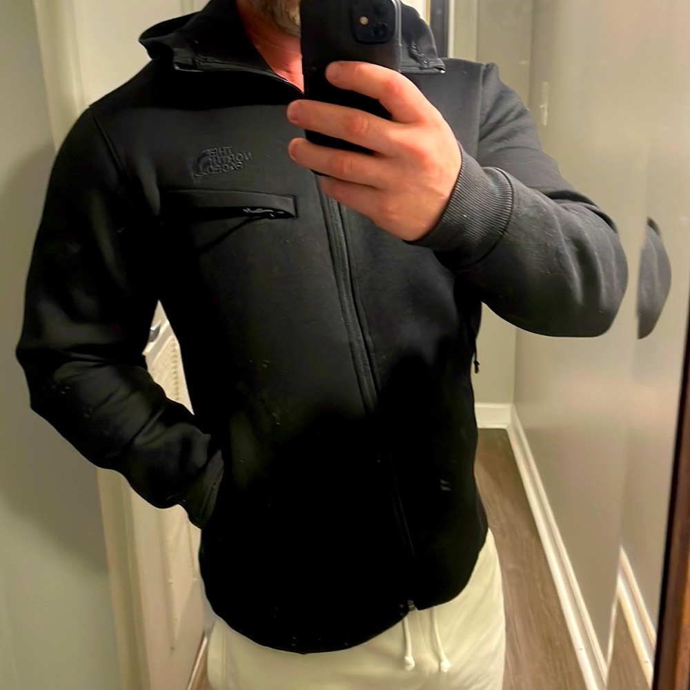 North Face zip up jacket
